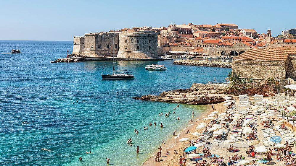 Der Blick auf Dubrovnik
