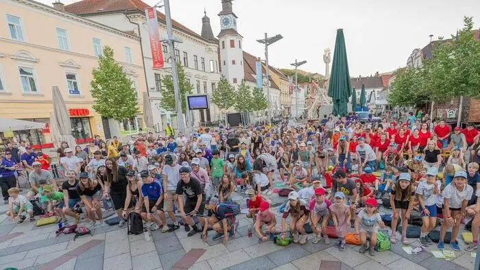 Am Sonntag gab es eine große Eröffnungsshow