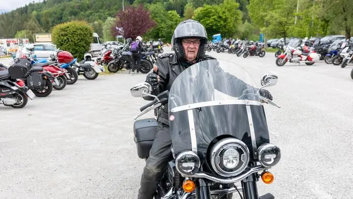 Zahlreiche Biker machten sich am Samstag auf den Weg zu einer Sternfahrt durch Kärnten. 