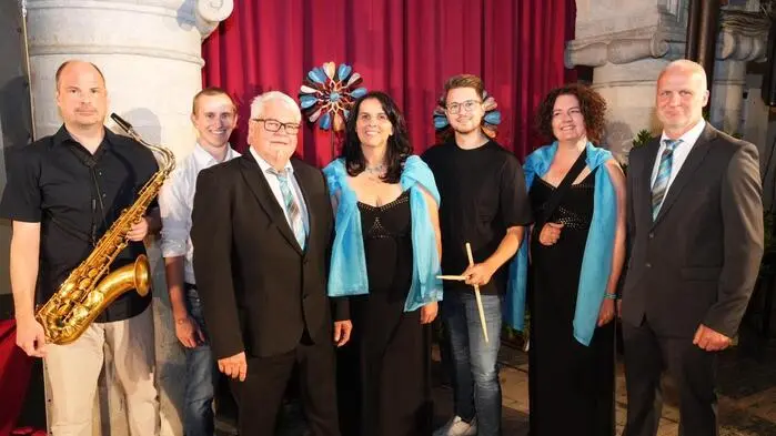 Richard Pusavec, Daniel Schwager, Ernst Wallner, Michaela Sagmeister, Danny Walter, Bettina Steiner und Mario Hartlieb