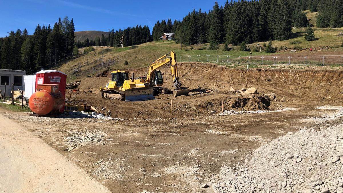 Im Tourismusgebiet Lachtal rollen aktuell und in den kommenden Jahren die Baumaschinen