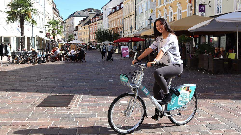 Mehr als 100.000 Mal wurde das Fahrradverleihsystem Nextbike Klagenfurt schon genutzt.