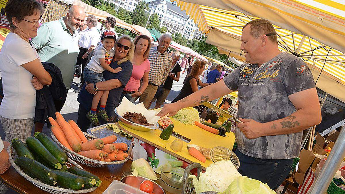 Am Montag gibt es wieder den traditionellen Laurentiusmarkt in Villach	