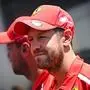 Ferrari's German driver Sebastian Vettel poses in the paddock at the Circuit Paul Ricard in Le Castellet, southern France, on June 20, 2019, a few days ahead of the Formula One Grand Prix de France. (Photo by GERARD JULIEN / AFP)