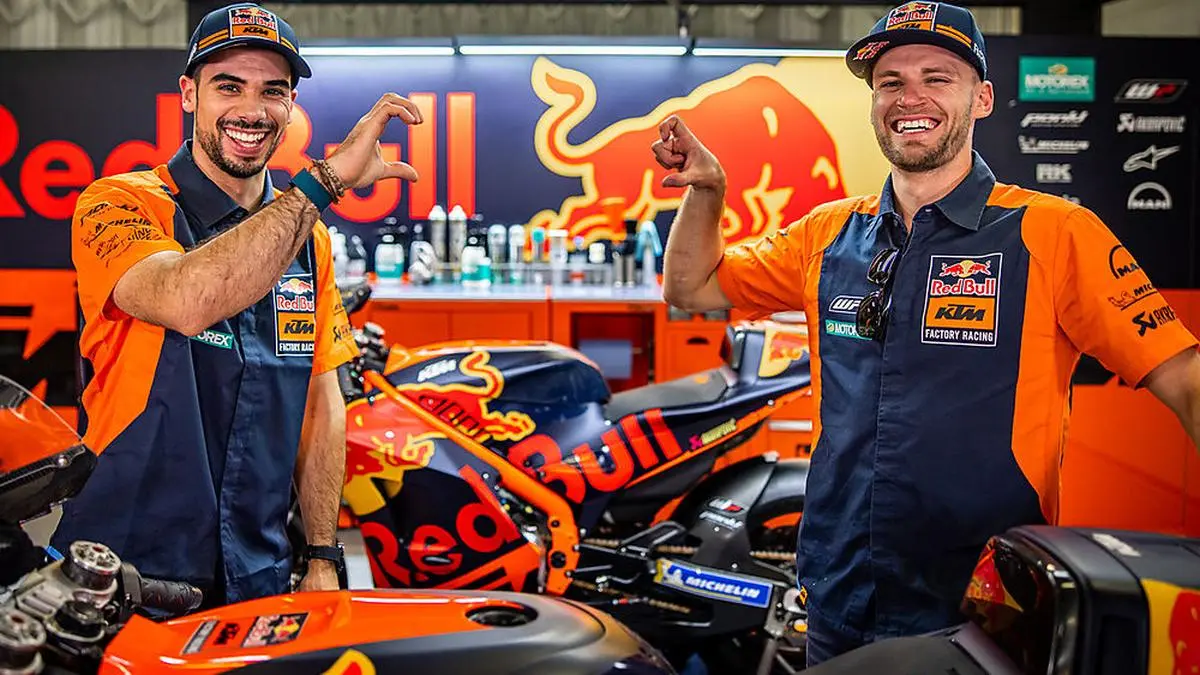 Miguel Oliveira und Brad Binder