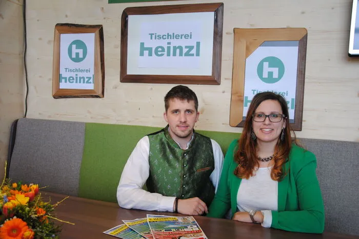 Unter den Ausstellern auch die Tischlerei Heinzl.