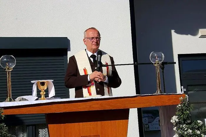 Begonnen wurde der Festtag mit einem Gottesdienst, den Seelsorgeraumleiter Pfarrer Martin Trummler zelebrierte.