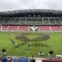 Seit Wochenbeginn proben die Musiker für das Militärmusikfestival im Stadion