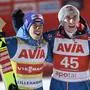 World Cup Jumping - Men Lillehammer 20231202. Stefan Kraft AUT won and Daniel Tschofenig AUT was third in the world cup in jumping for men at Lillehammer in Lysgardsbakken HS 98. Photo: Geir Olsen / NTB Lillehammer Norway EDITORIAL USE ONLY. RESTRICTED USE FOR BETTING COMPANIES Ref:_SPOsGc0zn2W_2Y.jpg PUBLICATIONxNOTxINxNORxSWExDENxFINxFRAxISL Copyright: xGeirxOlsenx/xNTBx