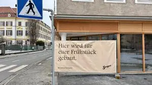 Am neuen Standort soll neben Backwaren auch Frühstück und Mittagessen angeboten werden