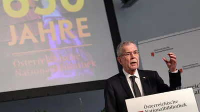 Bundespräsident Van der Bellen beim Jubiläumsfest