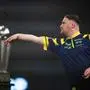 RECORD DATE NOT STATED 3rd January 2026, Alexandra Palace, London, England 2025 PDC Paddy Power World Darts Championship Final Day Luke Littler in action on the oche in the final against Gian van Veen PUBLICATIONxNOTxINxUK GodfreyxPitt