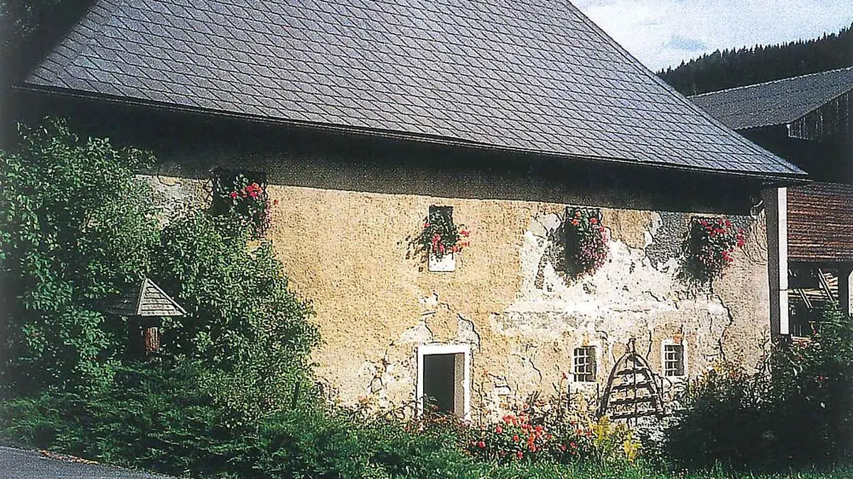 Die Stehringmühle in St. Margarethen bei Knittelfeld vor der Renovierung