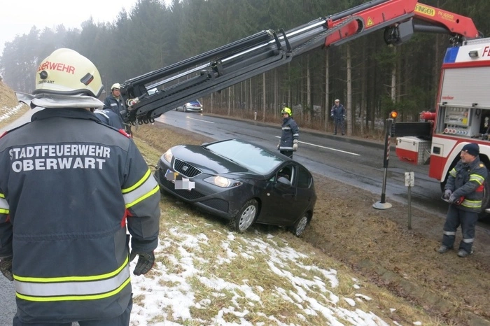 Die Absicherung der Straße erfolgte durch die FF St. Martin und der Polizei.