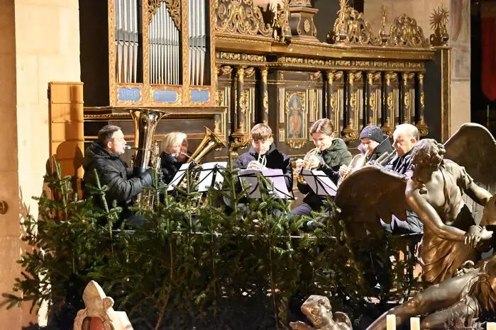 Das Ensemble der Bauernkapelle Isopp 