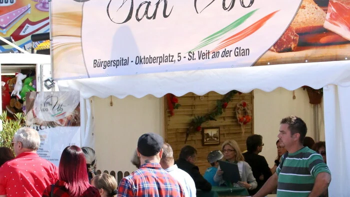 Wer Spezialitäten aus Friaul bevorzugt, sollte unbedingt in der Osteria „San Vito“ am St. Veiter Wiesenmarkt vorbei schauen. 
