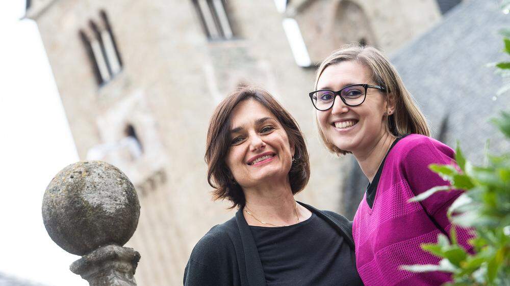 Monica Piccinini (links) und Carlotta Colombo sind mit zwei Programmen zu hören