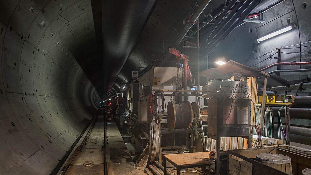 Beim Bau des Koralmtunnels hat sich ein schwerer Unfall ereignet