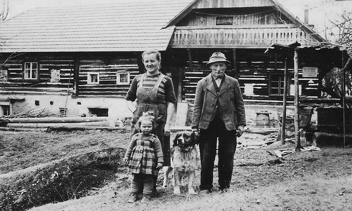 Der Girmerhof im Görtschitztal 1950
