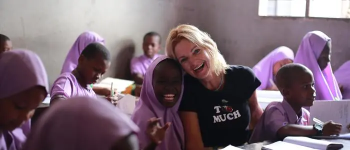 Martina Falle kündigte und ging nach Afrika