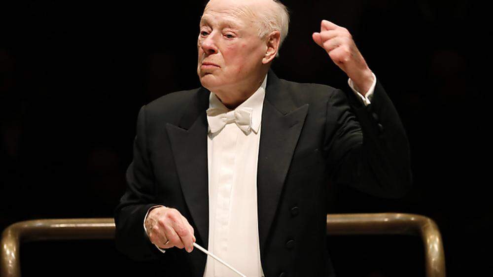 Dirigierte die Philharmoniker mehr ala 100 Mal: Bernard Haitink