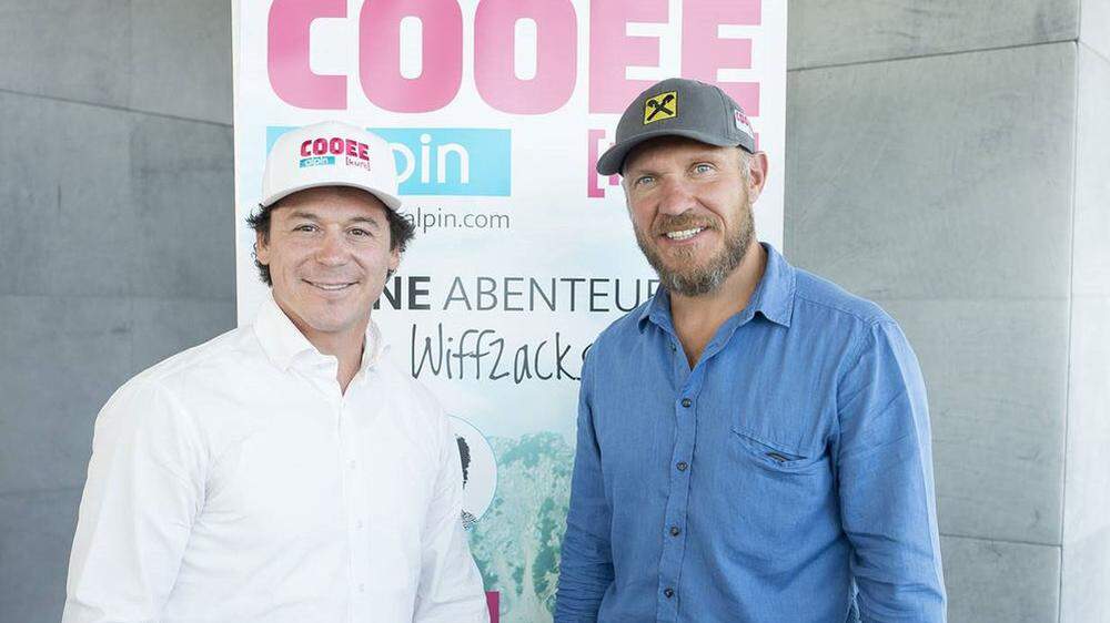 Cooee-Initiatoren Rainer Schönfelder und Hermann Maier