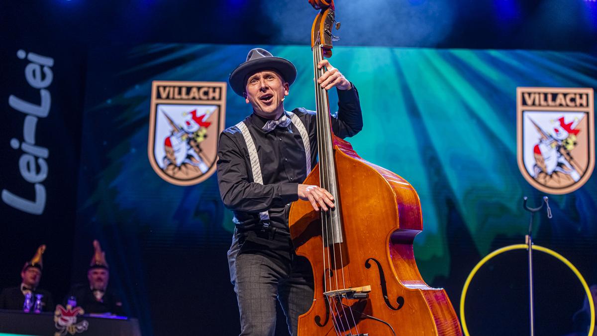 Arnold Angermann steht heuer erstmals beim Villacher Fasching auf der Bühne Arnold Angermann steht heuer erstmals beim Villacher Fasching auf der Bühne