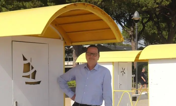 Hotelier Thomas Soyer (Hotel Savoy, Grado):"Für den Sommer laufen die Buchungen gut."