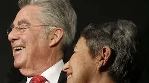Bundespräsident Heinz Fischer und seine Frau Margit Fischer 