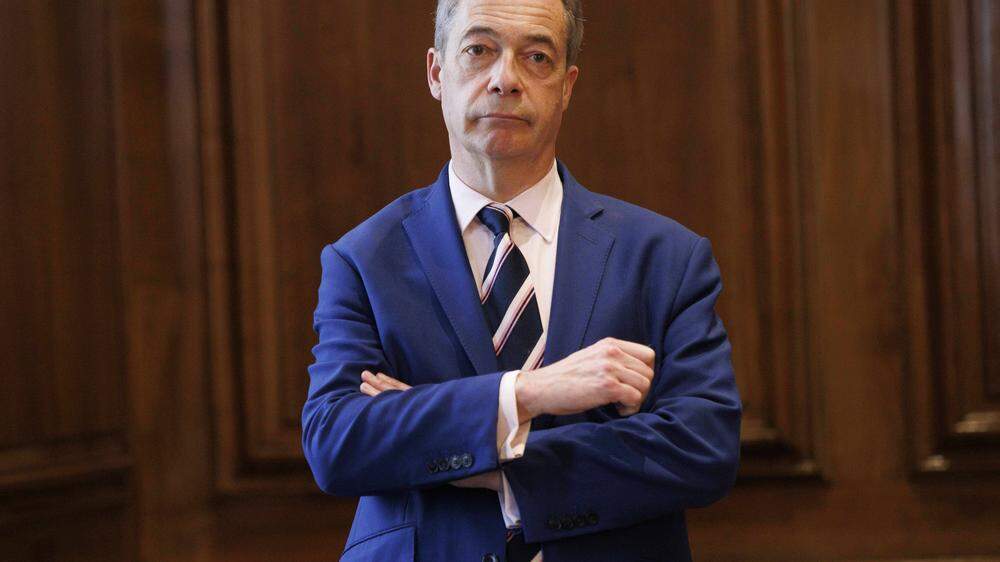 Späte, nicht ganz restlose Einsicht: Nigel Farage