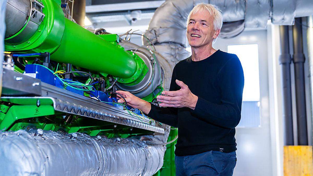 Der Großmotorenforscher: Andreas Wimmer ist wissenschaftlicher Leiter des Large Engines Competence Center in Graz