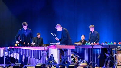 Die Percussion Group Carinthia bei einem Auftritt