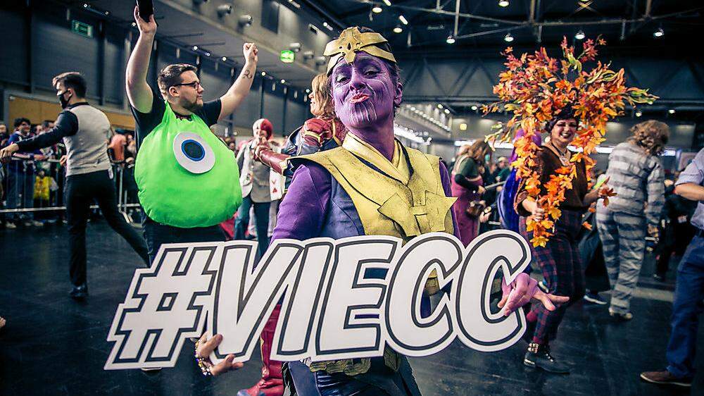 Auf der Vienna Comic Con tummeln sich allerlei bunte Gestalten