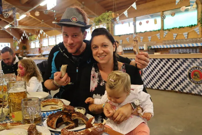 Die ganze Familie kam beim 1. Michöla Oktoberfest auf ihre Kosten.