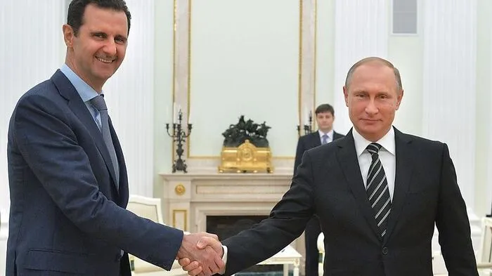 Eine Achse: Syriens Assad und Russlands Putin