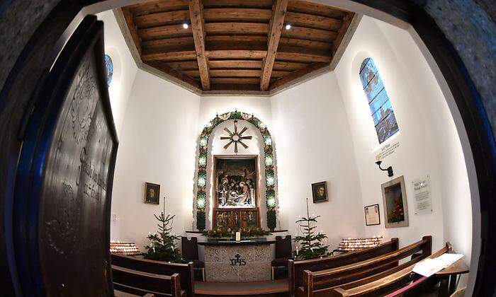 Blick in die Stille Nacht-Kapelle in Oberndorf