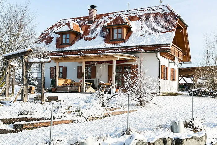 Die Wohnräume sind nur ein paar Meter von Atelier und Restaurant entfernt.