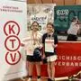 Fabiola Prause und Tabea Pock (r.) konnten bei den U12-Staatsmeisterschaften in Kärnten einen Stockerlplatz holen