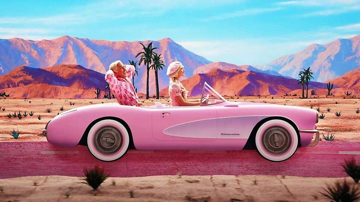 Ryan Gosling und Margot Robbie auf dem Weg in die reale Welt im Kino in &quot;Barbie&quot;