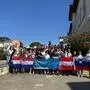 Die Schüler der PTS Leibnitz und ihrer Partnerschulen Apace und Srednja škola Markantuna de Dominisa