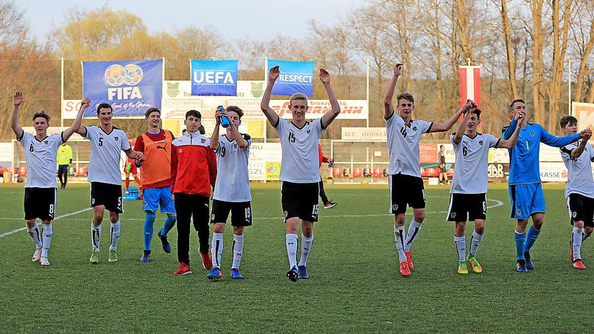 Österreichs erfolgreiche U17