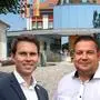 Zur Wahl stehen SPÖ-Vizebürgermeister David Venus (l.) und ÖVP-Gemeindevorstand Patrick Kainz (r.)