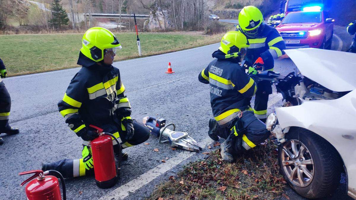 Die Frau wurde unbestimmten Grades verletzt