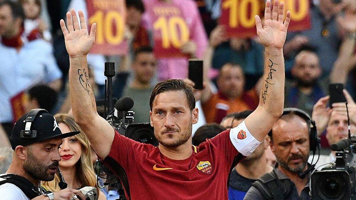 Francesco Totti hatte eine beidseitige Lungenentzündung