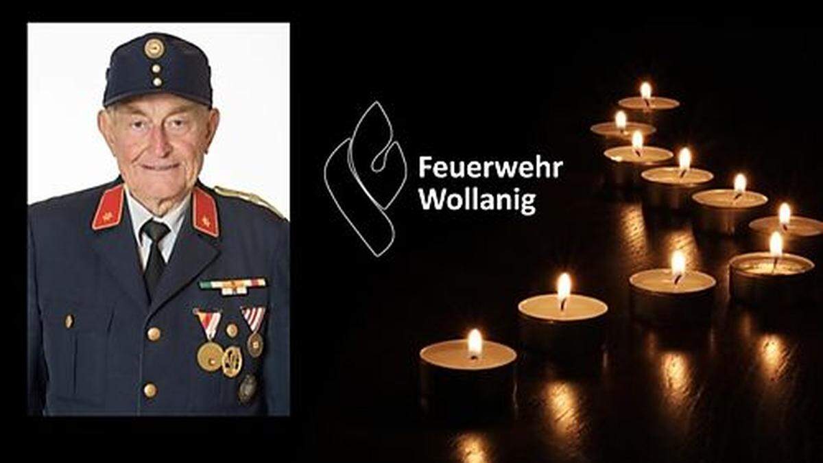 Erich Schury war lange Zeit bei der Feuerwehr