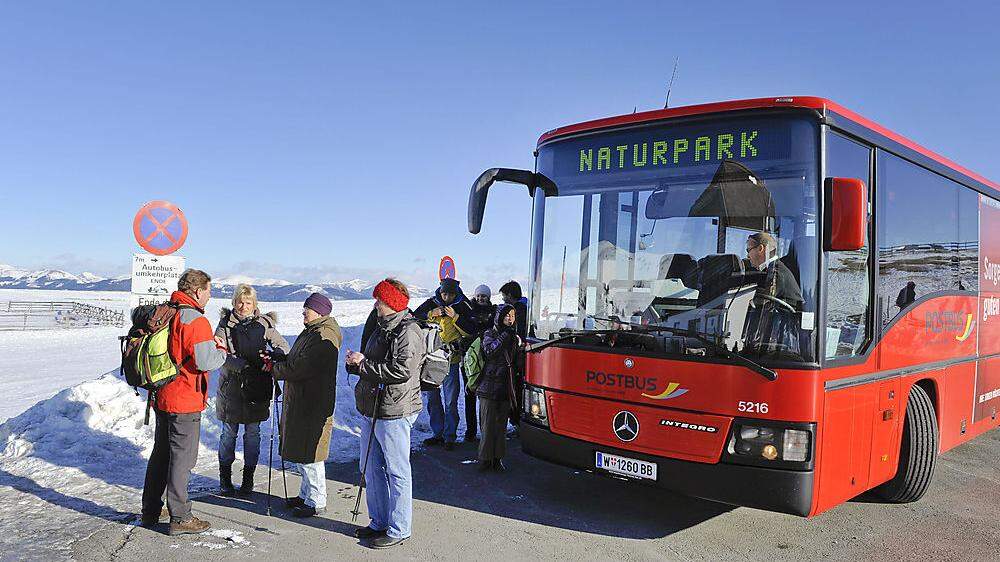 700 Personen fuhren in den Kärntner Semesterferien gratis in Richtung Dobratsch