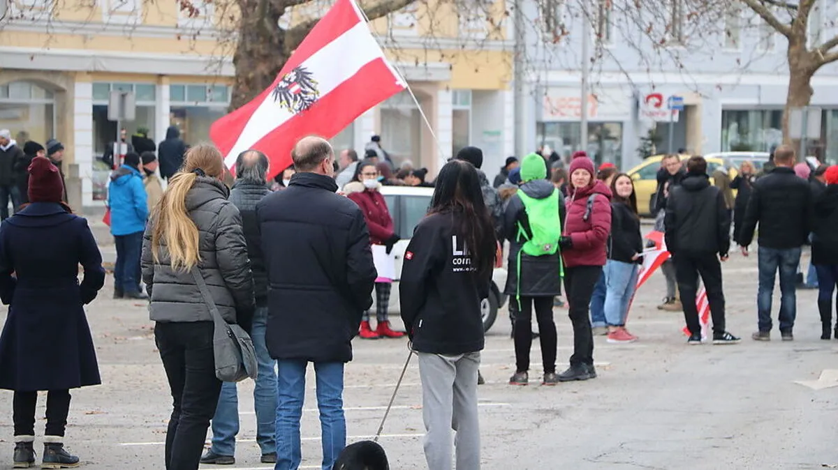 Treffpunkt war der Hauptplatz in Feldbach