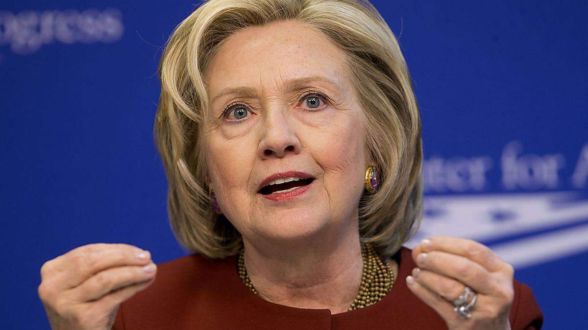 Will ins Weiße haus einziehen: Hillary Clinton