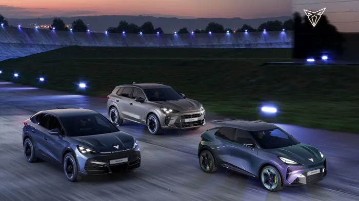 Drei neue, zumindest teilelektrifizierte Modelle von Cupra: Tavascan, Terramar und Urban Rebel