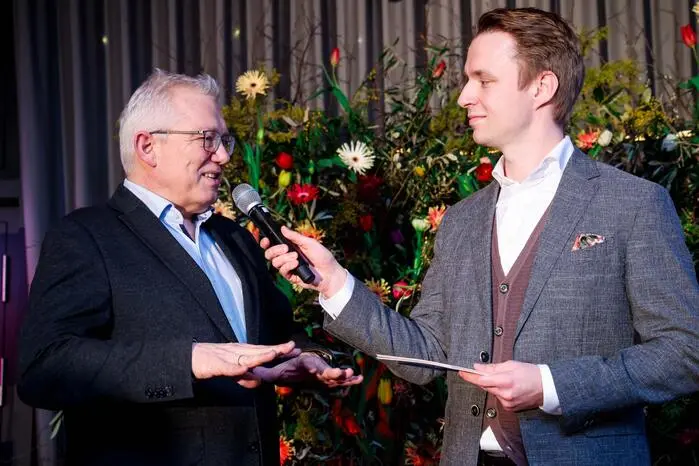 Kleine-Zeitung-Geschäftsführer Thomas Spann und Moderator Mathias Pascottini begrüßten die Gäste